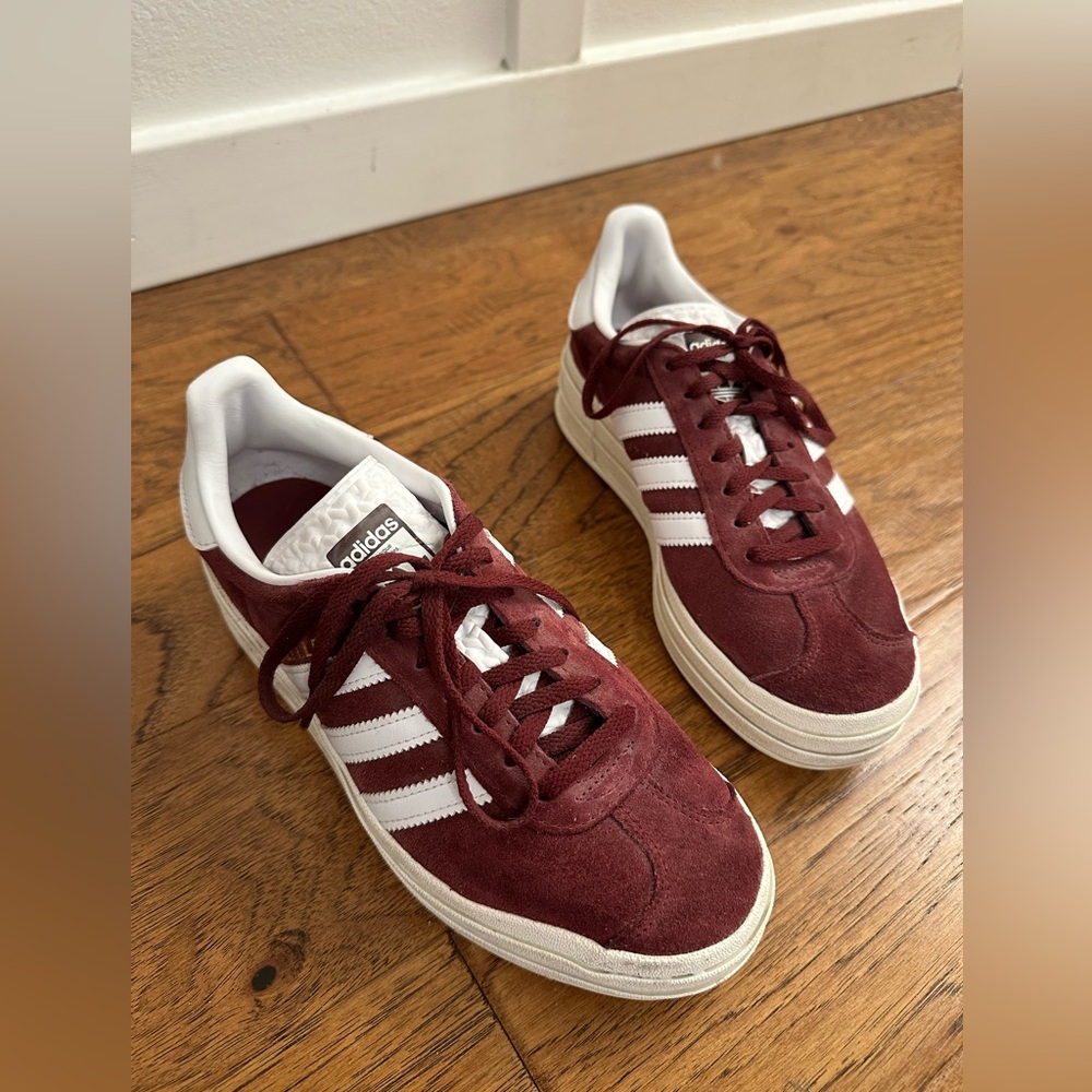 Adidas Maroon Gazelle Shoes